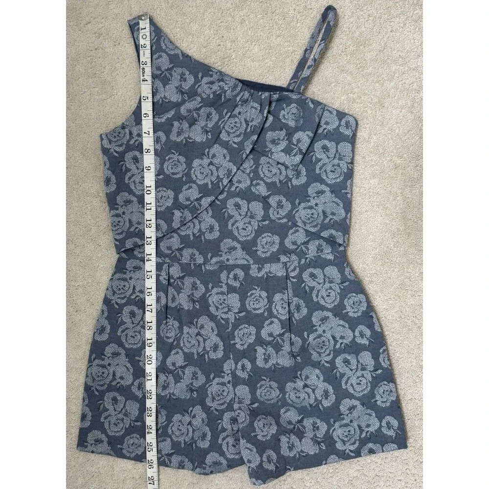 Janie And Jack Girls 12 Jacquard Rose Romper 